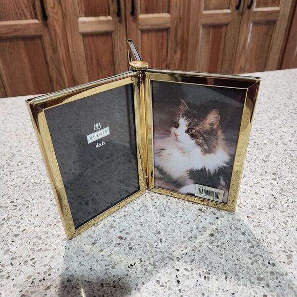 Burnes of Boston 4 x 6" Picture Frame Holds 6 Pictures Open Box - Picture 4 of 8